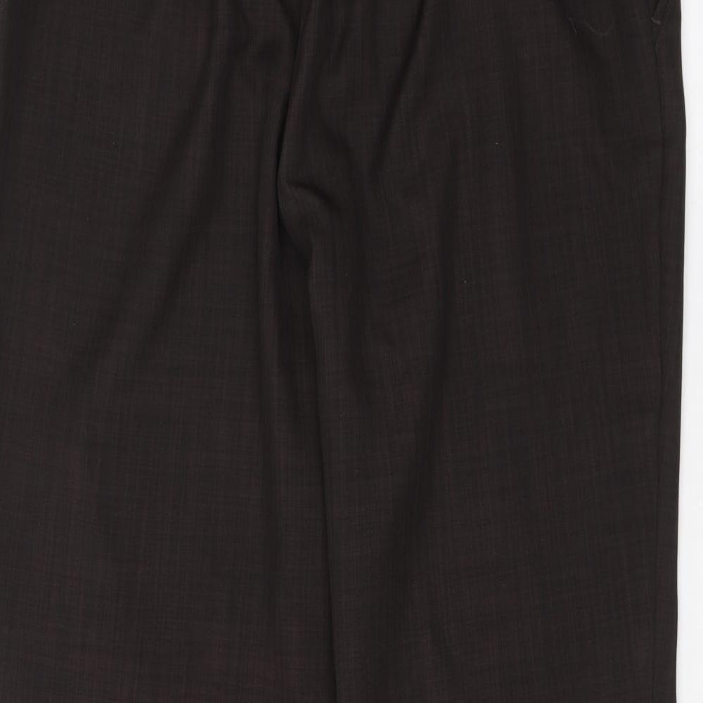 Womens UK Size 18 Marks and Spencer Regular Fit  Brown Trousers