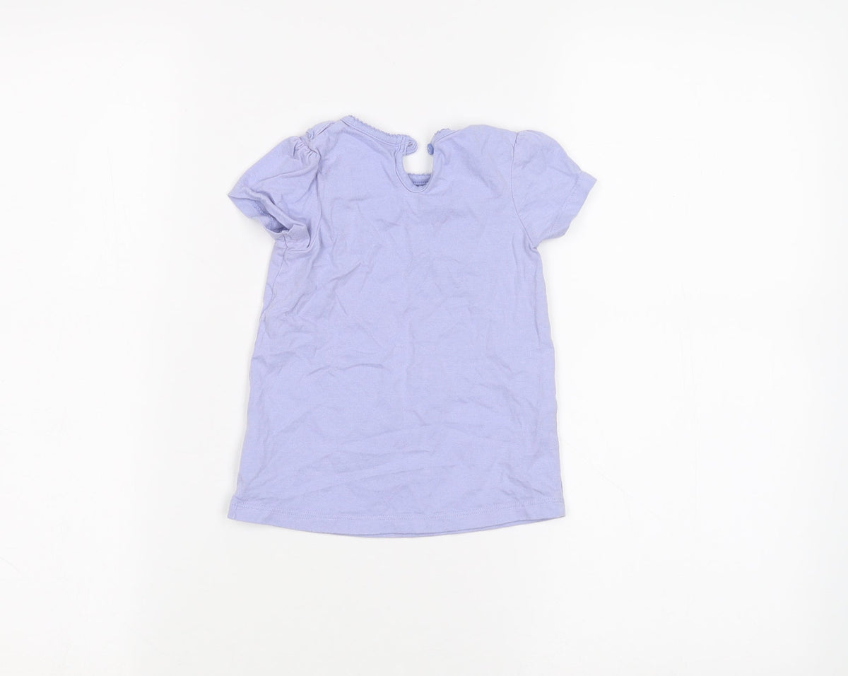 George Baby Blue   Basic T-Shirt Size 9-12 Months