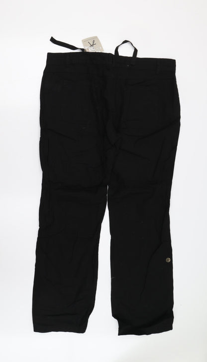 Primark Womens Black   Trousers  Size 16 L32 in