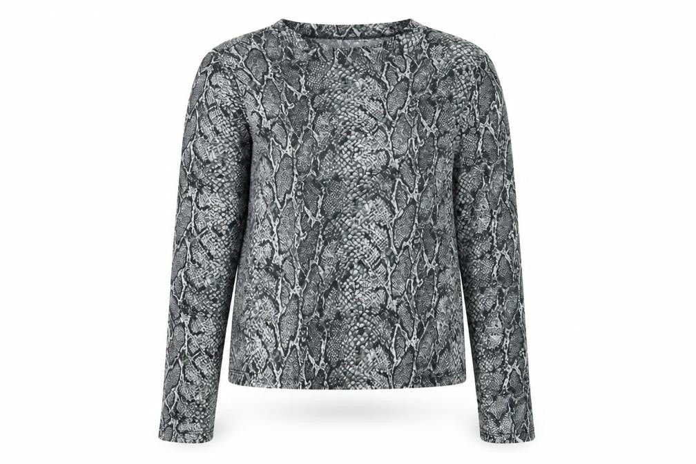 Womens UK Size 10 Primark Grey Basic Blouse