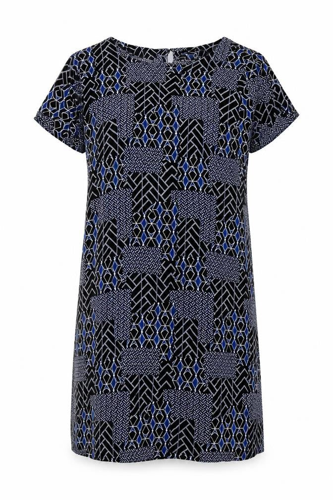New Look Womens Multicoloured Geometric  Shift  Size 14