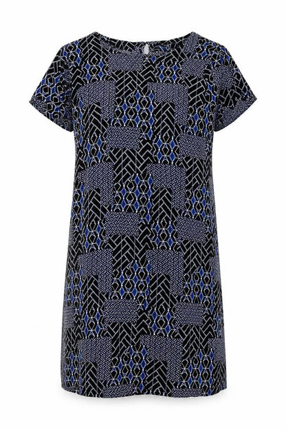New Look Womens Multicoloured Geometric  Shift  Size 14