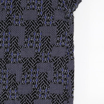 New Look Womens Multicoloured Geometric  Shift  Size 14