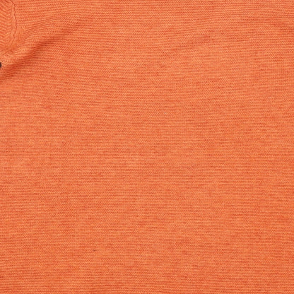 Womens UK Size  MEILY Orange Pullover Jumper