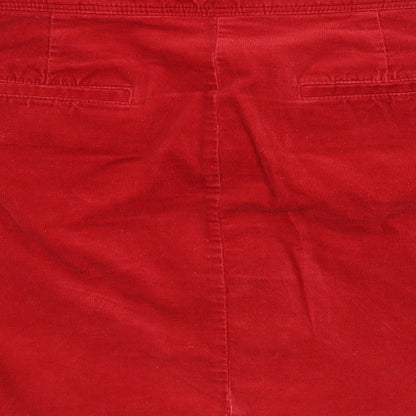 M&S Womens Red   Straight & Pencil Set Size 8