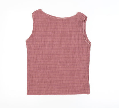 Womens UK Size 14 Preworn Purple Basic Tank