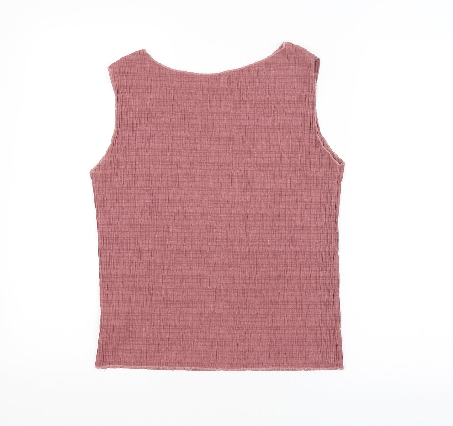 Womens UK Size 14 Preworn Purple Basic Tank