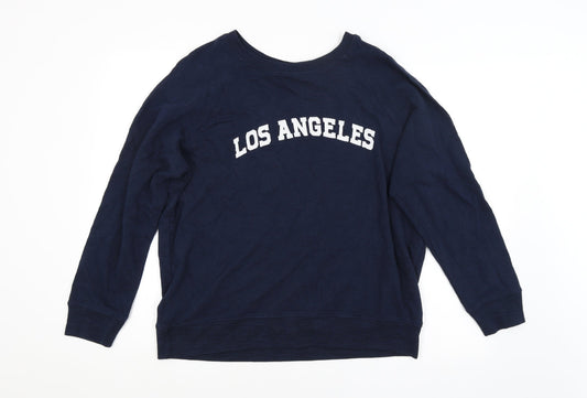 Womens UK Size 18 M&S Blue Pullover Jumper