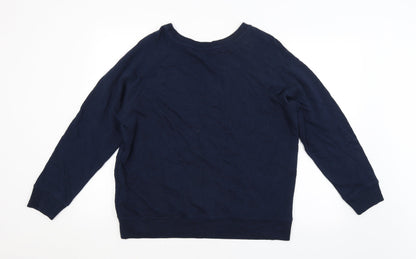 Womens UK Size 18 M&S Blue Pullover Jumper