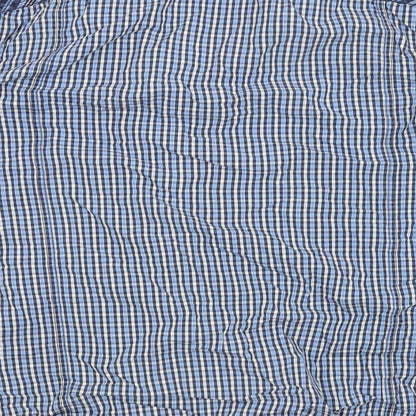 Mens UK Size  Preworn Blue  Button-Up Long Sleeve Casual Shirt
