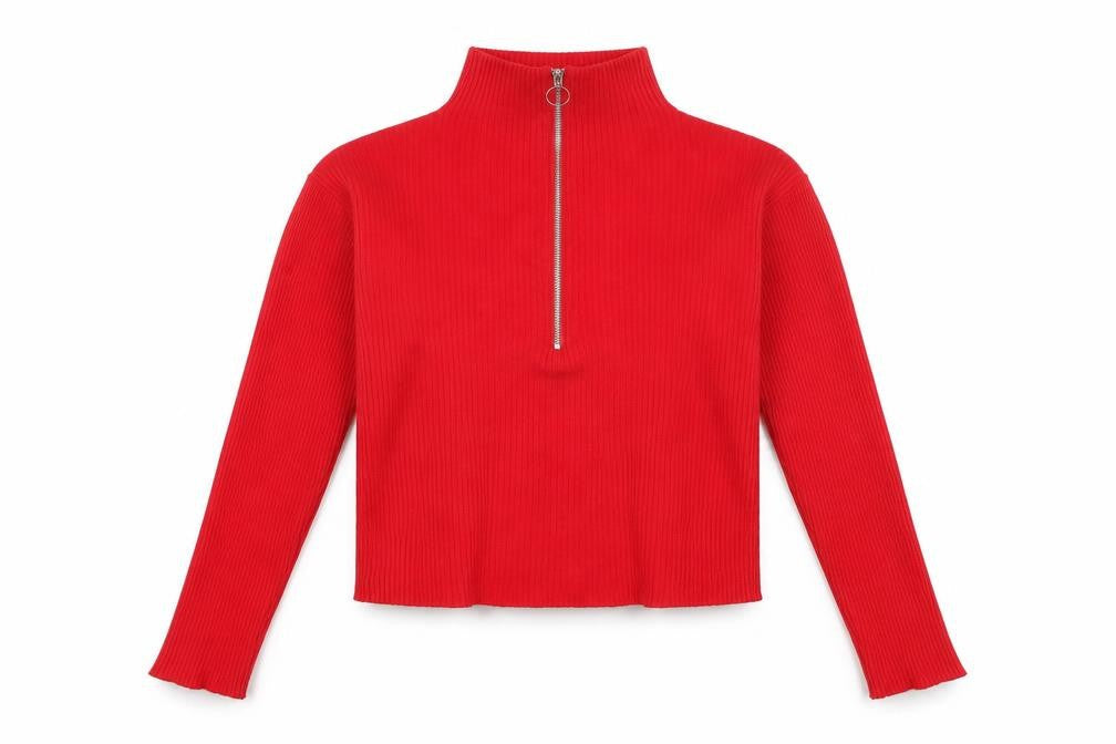 CHERRY KOKO Womens Red   Full Zip Jumper Size S