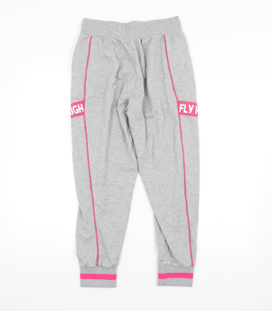 STUDIOFIT Womens Grey   Sweatpants Trousers Size M L24 in