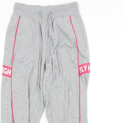 STUDIOFIT Womens Grey   Sweatpants Trousers Size M L24 in