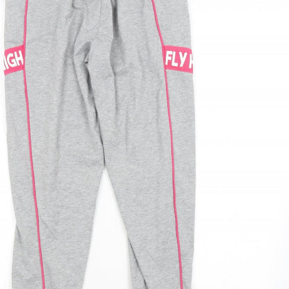 STUDIOFIT Womens Grey   Sweatpants Trousers Size M L24 in