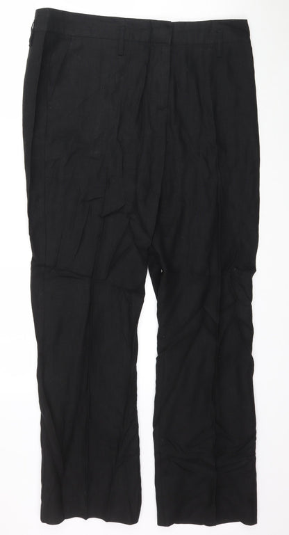 Blindaje Womens Black   Trousers  Size 46 L30 in