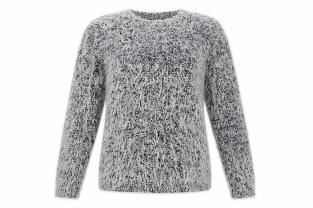Womens UK Size M Divided Grey Pullover Jumper