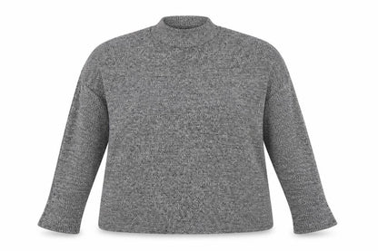 Womens UK Size M Divided Grey Pullover Jumper