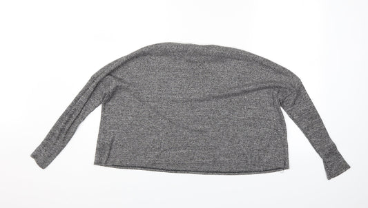 Womens UK Size M Divided Grey Pullover Jumper