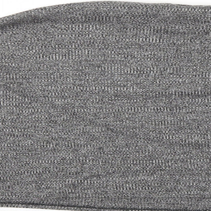 Womens UK Size M Divided Grey Pullover Jumper