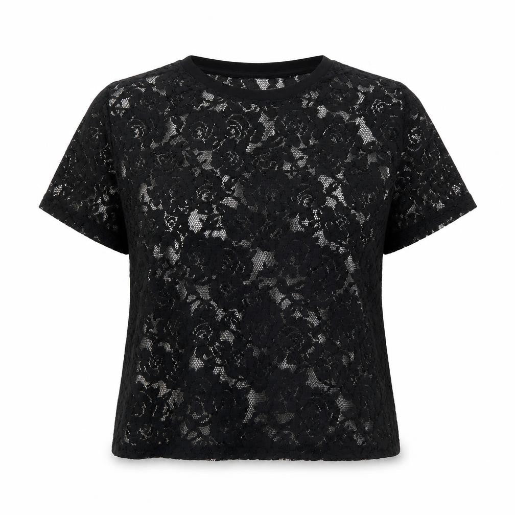 Womens UK Size 12 Atmosphere Black Basic Blouse