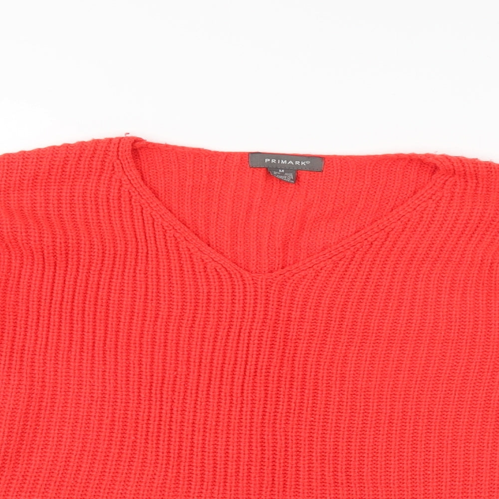 Primark Womens Orange   Pullover Jumper Size 14