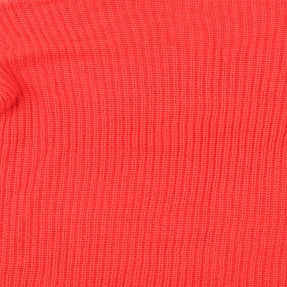 Primark Womens Orange   Pullover Jumper Size 14