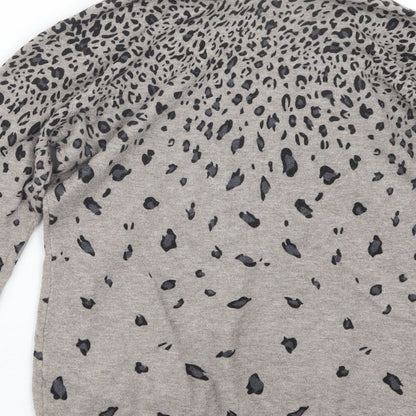 Womens UK Size S DAMOD Beige Pullover Jumper