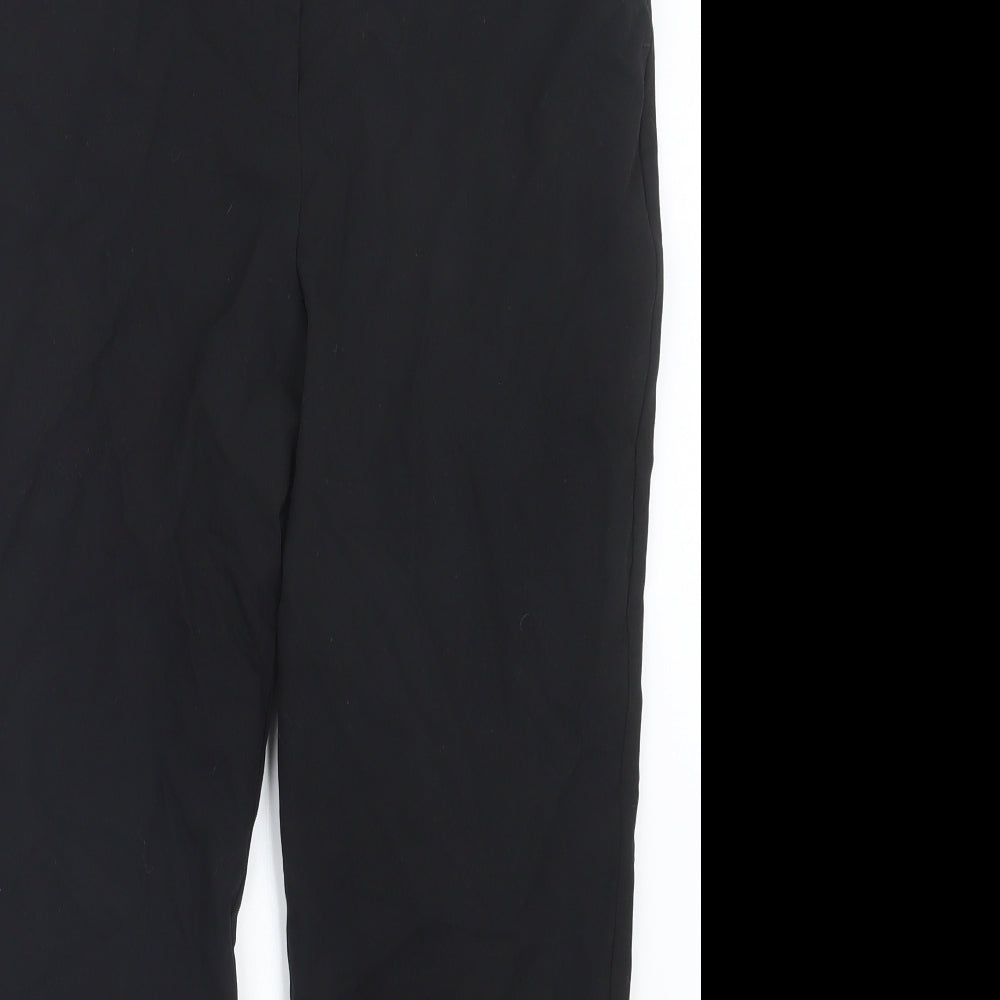 F&F Womens Black   Trousers  Size 10 L26 in