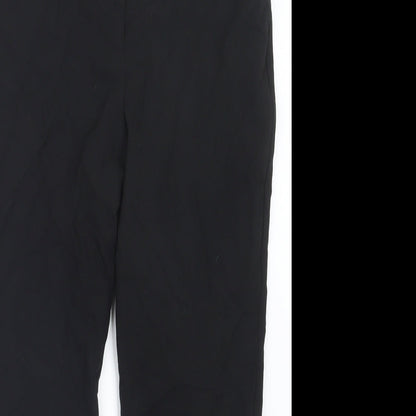 F&F Womens Black   Trousers  Size 10 L26 in
