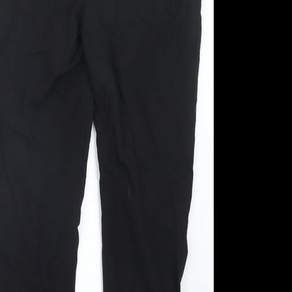 F&F Womens Black   Trousers  Size 10 L26 in