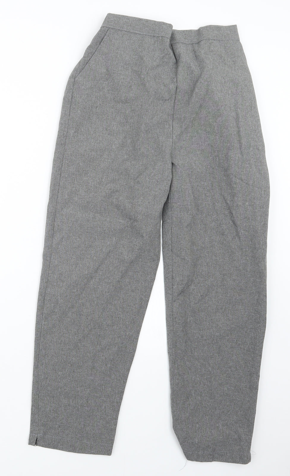 Womens UK Size 12 Preworn Regular Fit  Grey Trousers