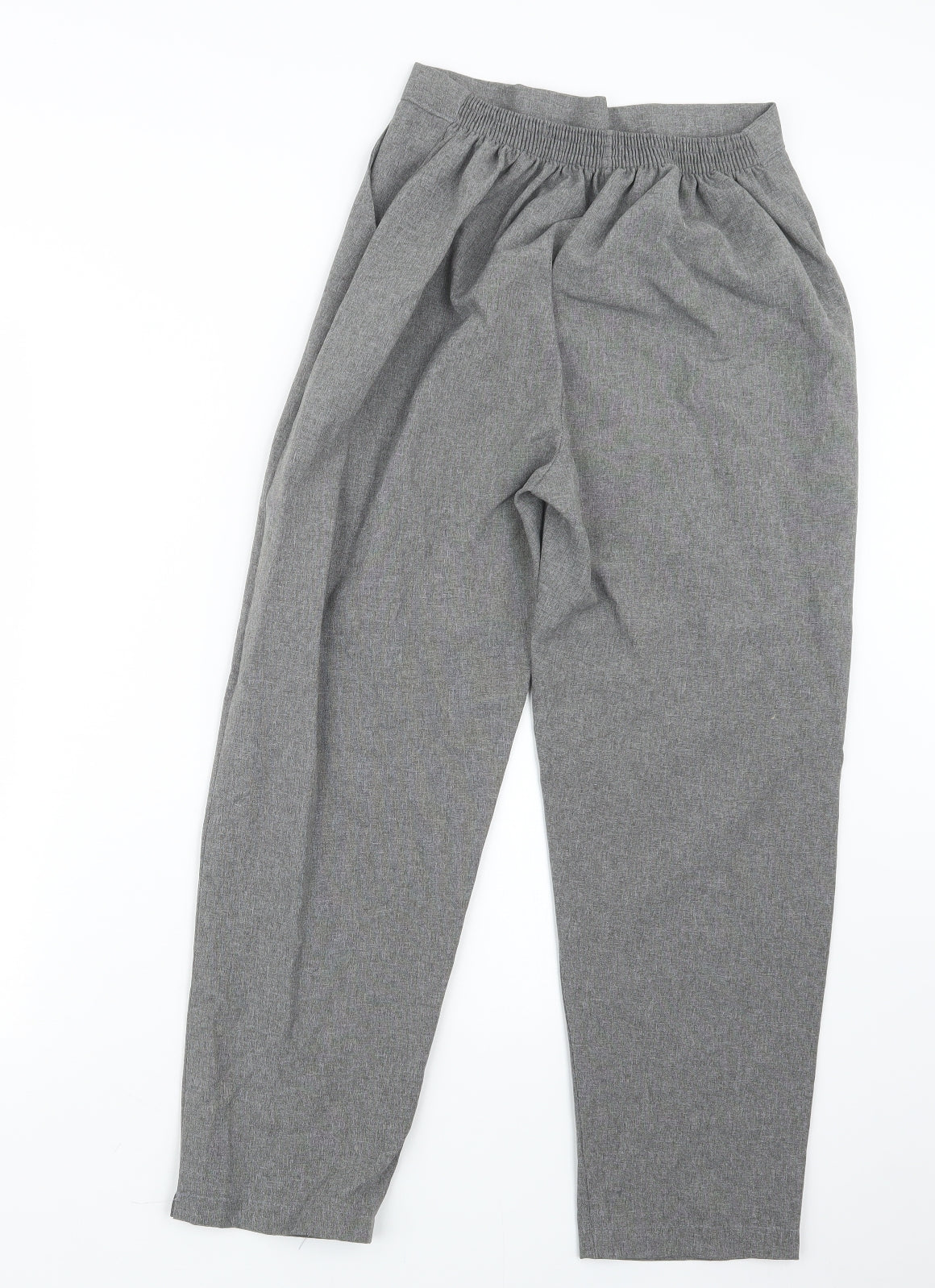Womens UK Size 12 Preworn Regular Fit  Grey Trousers
