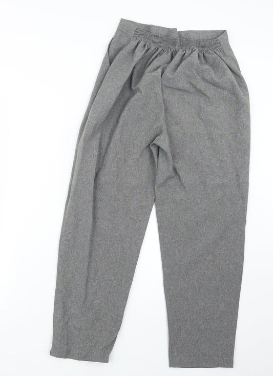 Womens UK Size 12 Preworn Regular Fit  Grey Trousers