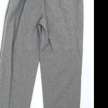 Womens UK Size 12 Preworn Regular Fit  Grey Trousers