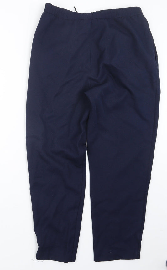 Womens UK Size 14 SLIMTRU Regular Fit  Blue Trousers