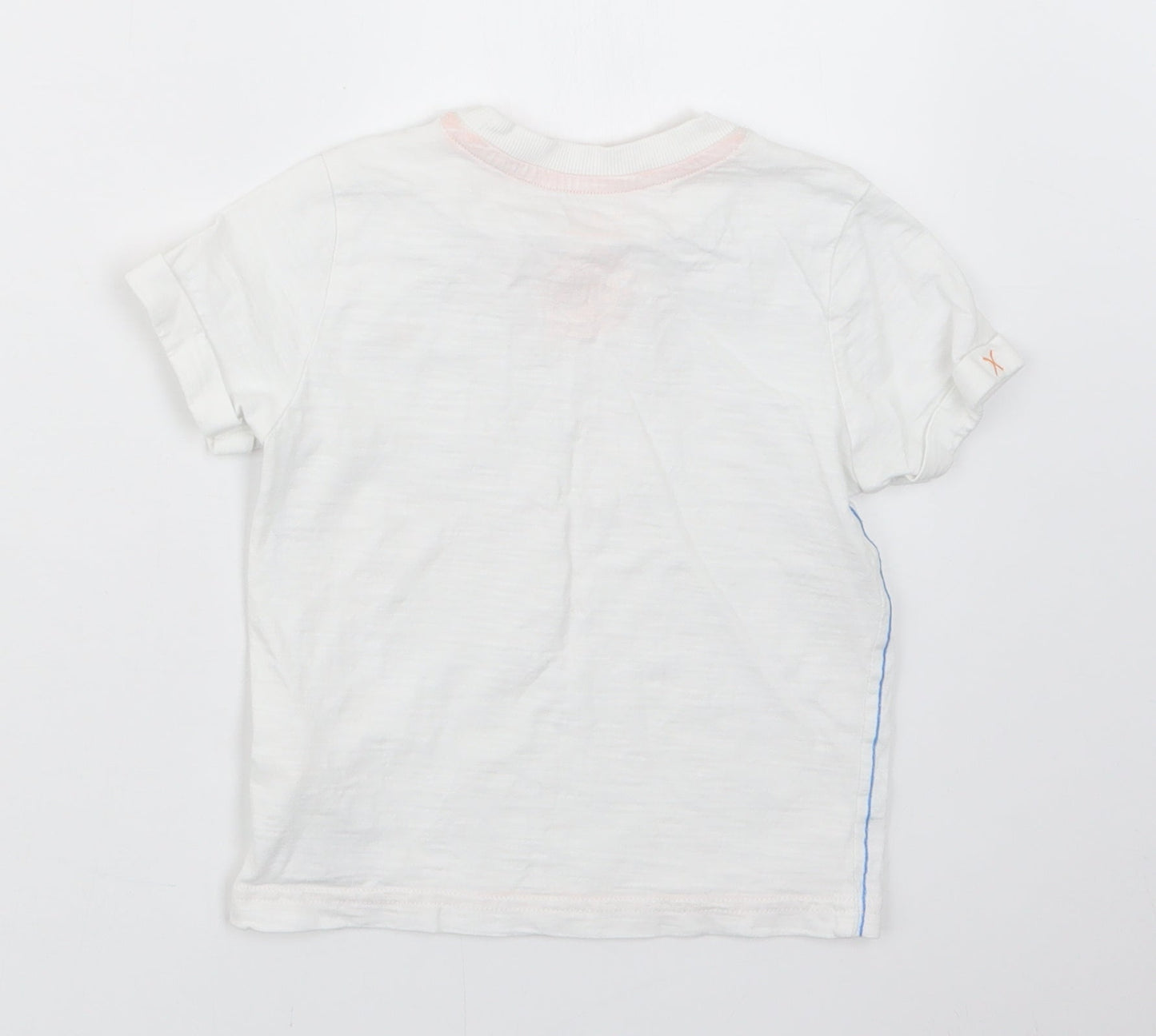 F&F Boys White   Basic T-Shirt Size 2-3 Years