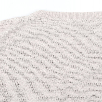 Womens UK Size S New Look Pink Pullover Jumper