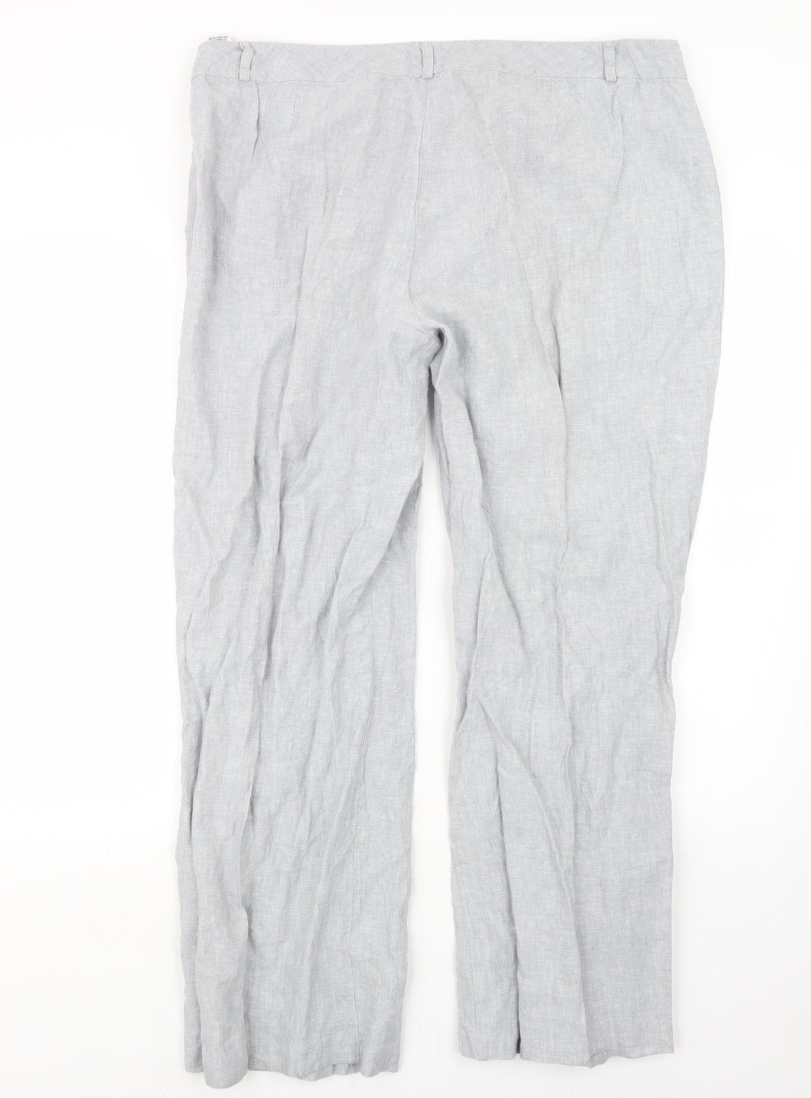 Womens UK Size 20 Marks and Spencer Regular Fit  Grey Trousers