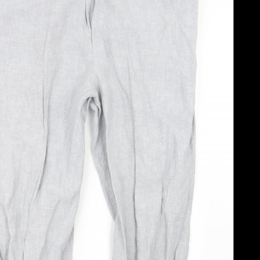 Womens UK Size 20 Marks and Spencer Regular Fit  Grey Trousers