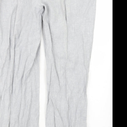 Womens UK Size 20 Marks and Spencer Regular Fit  Grey Trousers