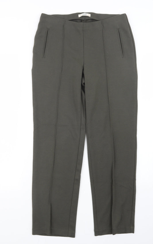 Classic Womens Green   Trousers  Size 10 L26.5 in