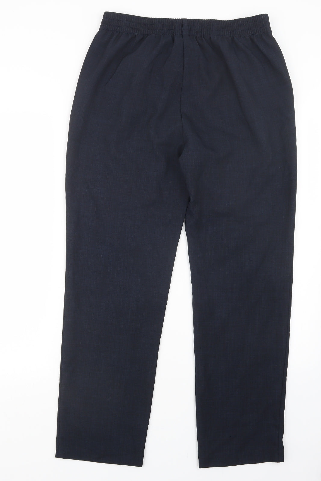 Womens UK Size 12 Marks and Spencer Regular Fit  Blue Trousers