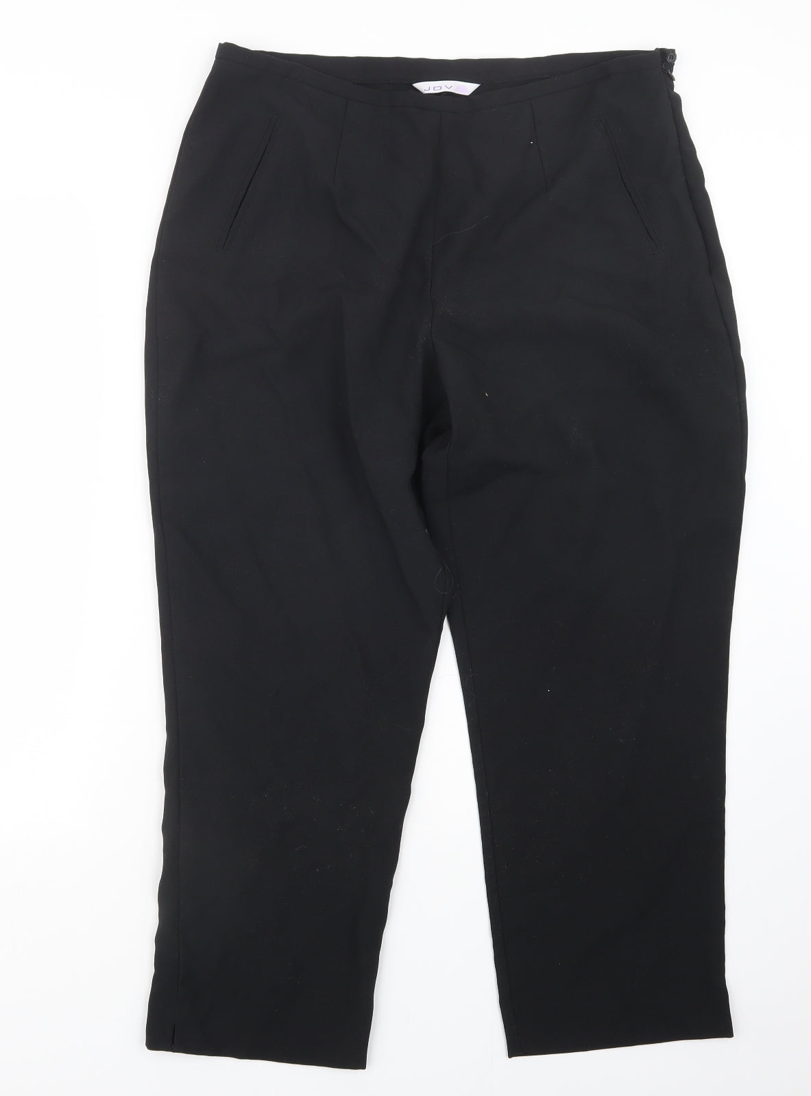 Womens UK Size 16 JDV Regular Fit  Black Trousers