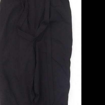 New Look Womens Black   Trousers  Size 12 L25 in