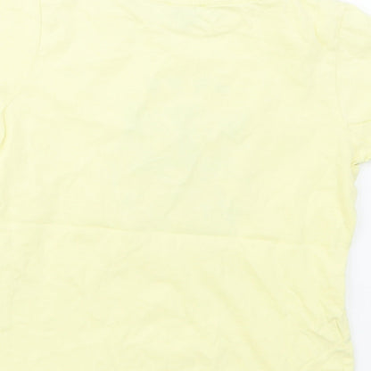 SOOBE Boys Yellow   Basic T-Shirt Size 6 Years