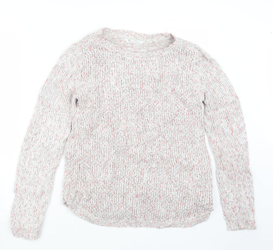 Womens UK Size 10 BHS Grey Pullover Jumper