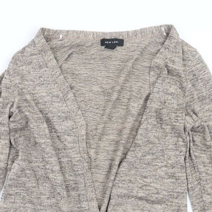 Womens UK Size 12 New Look Beige Cardigan Jumper