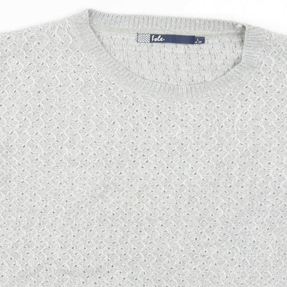 Womens UK Size 18 Isle Grey Pullover Jumper