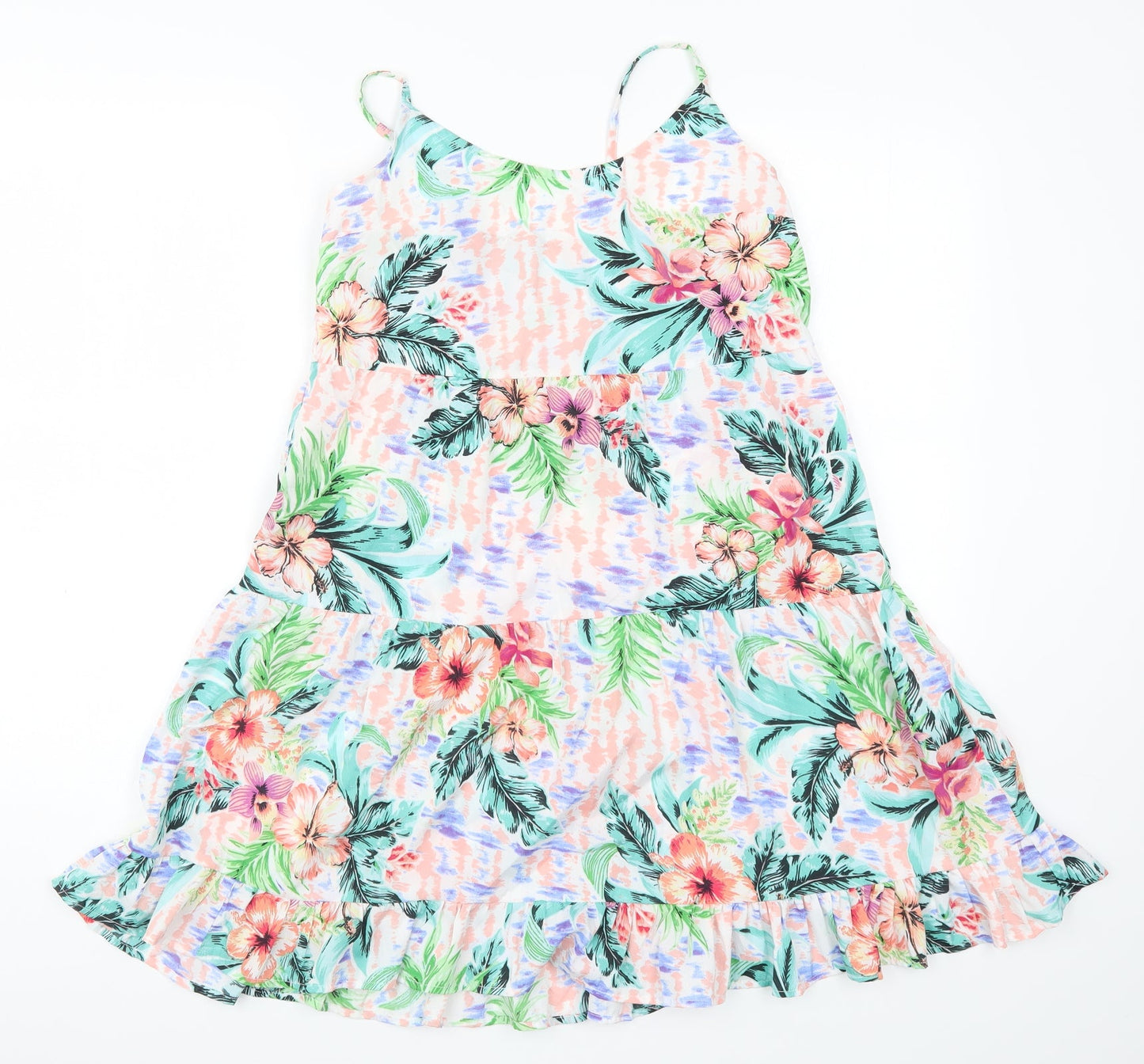 Primark Womens Multicoloured Floral  Trapeze & Swing  Size 6