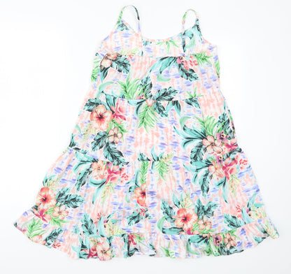 Primark Womens Multicoloured Floral  Trapeze & Swing  Size 6